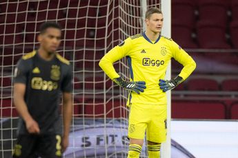 Scherpen voelde grote druk tijdens Ajax - AS Roma: 'Dat was te zien, denk ik'