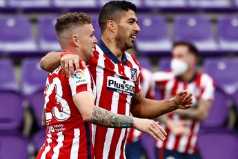 Suárez schiet Atlético Madrid naar Spaanse landstitel