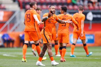Oranje mede dankzij doelpunt Gravenberch ruim langs Georgië