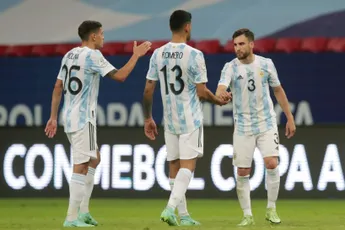 Argentinië met basisspeler Tagliafico langs Paraguay