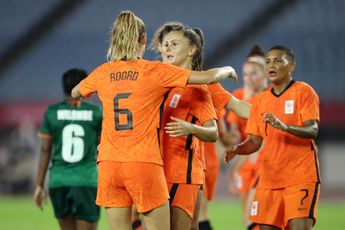 Oranje Leeuwinnen halen dubbele cijfers tegen Zambia