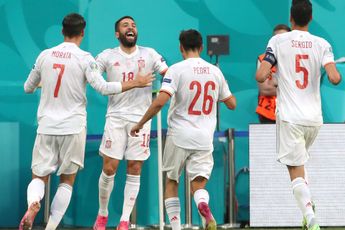 Spanje wint penaltyreeks en voorkomt nieuwe Zwitserse stunt