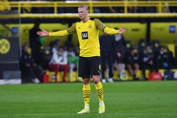 Matchwinner Haaland bezorgt Borussia Dortmund bijzonder late zege