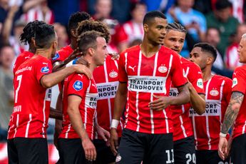 PSV wint ruim van FC Midtjylland en kan zich gaan richten op Ajax
