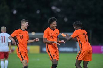 Oranje O18 eindigt als tweede op vierlandentoernooi na overwinning op Faeröer Eilanden