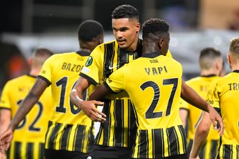 Vitesse wint eerste Europese wedstrijd, PSV en AZ spelen gelijk