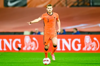 De Ligt aanvoerder tijdens Nations League-wedstrijd met Wales