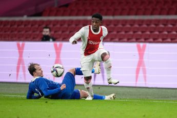 Van Axel Dongen debuteert in Ajax 1: 'Mooi dat de trainer mij die kans gunde'
