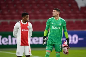 Gorter is dolgelukkige Ajax-keeper: 'Besef heel goed bij wat voor club ik speel'