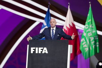 Infantino deelt plannen: 'WK wordt in 2034 in Saudi-Arabië gehouden'