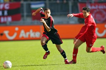 Van der Wiel kijkt terug op stressvol Ajax-debuut: 'Moest gelijk uit tegen FC Twente beginnen'