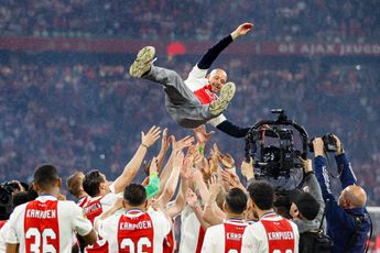 Kranten: 'Ajax sloot een prachtig tijdperk van trainer Ten Hag fraai af'