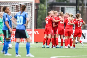 Ajax Vrouwen moeten na het landskampioenschap ook de Eredivisie Cup aan FC Twente laten