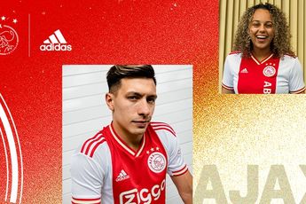 Ajax presenteert nieuw thuistenue met gouden tinten