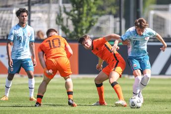 Nederland O19 en Hillen schieten weinig op met 1-1 gelijkspel tegen Noorwegen