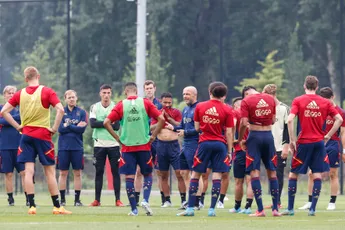 Ajax oefent tijdens trainingskamp in Duitsland tegen FC Augsburg