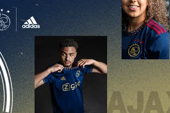 Ajax speelt dit seizoen in een nieuw donkerblauw uittenue