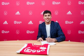 Sánchez meldt zich op de training van Ajax
