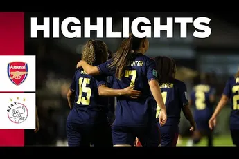 Ajax TV | Highlights Arsenal - Ajax Vrouwen | UEFA Women's Champions League