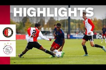 Ajax TV | Highlights Feyenoord - Ajax O18 (1-1)
