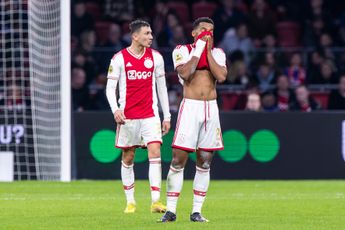 Ajax morst opnieuw en speelt gelijk tegen Vitesse