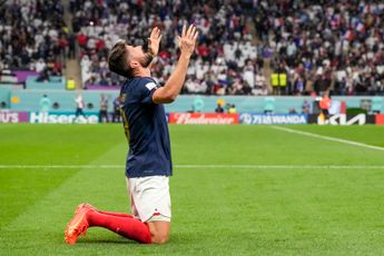 Frankrijk ontsnapt aan verlenging en is laatste halve finalist WK