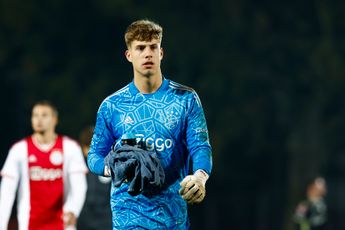 De Graaff speelt sleutelrol bij gelijkspel volwassen ogend Jong Ajax