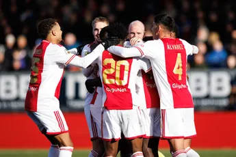 Frivool Ajax wint simpel op bezoek bij Cambuur