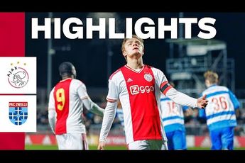 Ajax TV | Highlights Jong Ajax - PEC Zwolle (0-0)