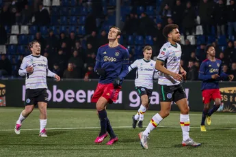 Jong Ajax wint weer niet en zet reeks zonder overwinning voort