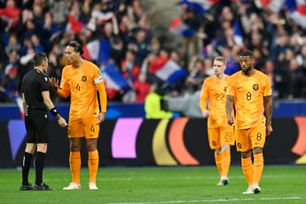 Van Dijk zag kansloos Nederland tegen Frankrijk: 'We kwamen er gewoon niet aan'