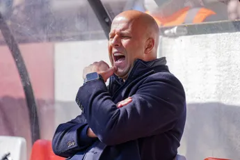Slot haalde puntenverlies Ajax niet aan: 'Helpt ons in deze wedstrijd niet'