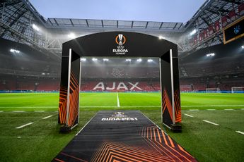 Ajax ziet meest reële kans op groepsfase Europa League uit het zicht verdwijnen
