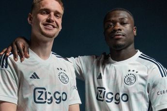 Ajax presenteert nieuw uittenue: club voor het eerst sinds jaren tachtig in het wit