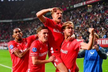 FC Twente wint nipt heenwedstrijd tegen Hammarby