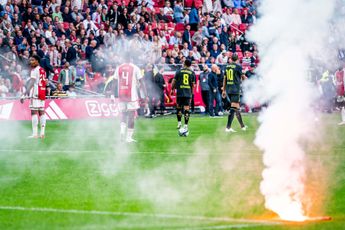 Ajax ontvangt boete voor wanordelijkheden tegen Feyenoord; F-Side blijft tegen Vitesse leeg