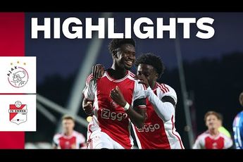 Highlights Jong Ajax - FC Emmen | Keuken Kampioen Divisie