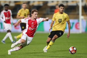 Jong Ajax zakt ver terug na rust en verliest op bezoek bij koploper Roda JC