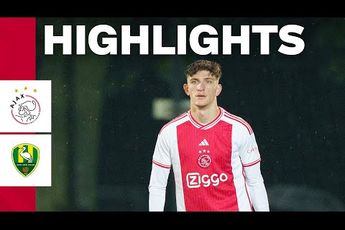 Ajax TV | Welcome back Kaplan | Highlights Jong Ajax - ADO Den Haag