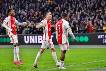Ajax maakt einde aan negatieve reeks na thuisoverwinning op FC Volendam