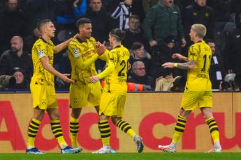 Borussia Dortmund  wint eerste duel met Paris Saint-Germain