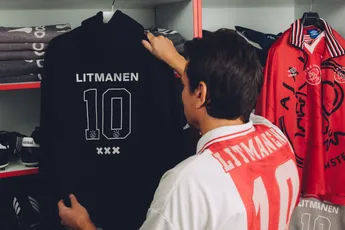 Ajax eert 'Finse grootmeester' Litmanen met gloednieuwe kledingcollectie