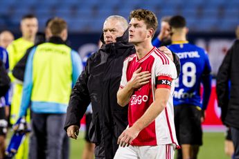 Aertssen ziet goede defensieve ontwikkeling Jong Ajax: 'Voor de achtste wedstrijd op rij ongeslagen'