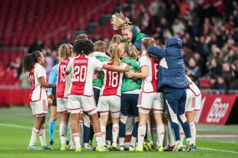 Ajax Vrouwen zetten historische prestatie neer en bereiken kwartfinale Champions League