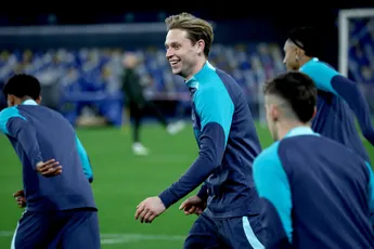 De Jong voldoende hersteld voor Champions League-duel FC Barcelona