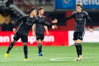 Rijkhoff en Chourak verzorgen samen enig echt Jong Ajax-hoogtepunt in Oss