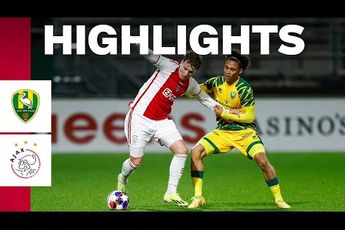 Ajax TV | Highlights ADO Den Haag - Jong Ajax (2-1)