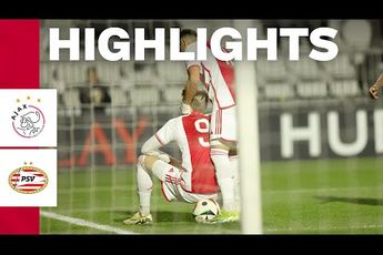 Ajax TV | Rijkhoff doing the Kudus celebration 🪑 | Highlights Jong Ajax - Jong PSV | Keuken Kampioen Divisie