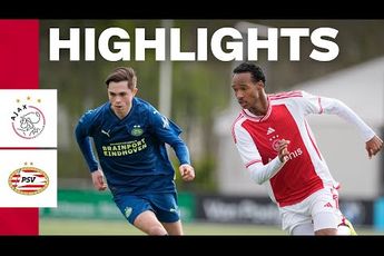 Ajax TV | Great goal by Lucas Jetten 🔮 | Highlights Ajax O18 - PSV O18