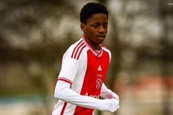 Simeon schiet Ajax O15 naar ruime zege op leeftijdsgenoten Sparta Rotterdam